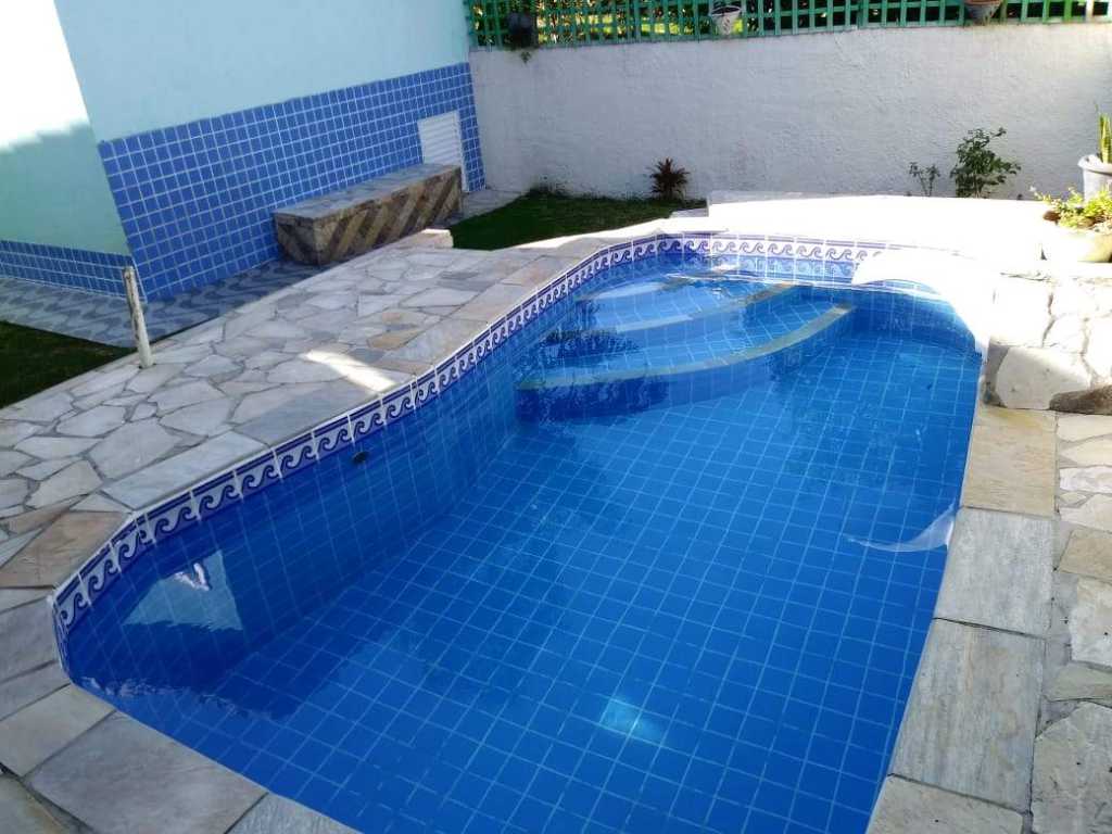 Casa verde Com Piscina 🌊