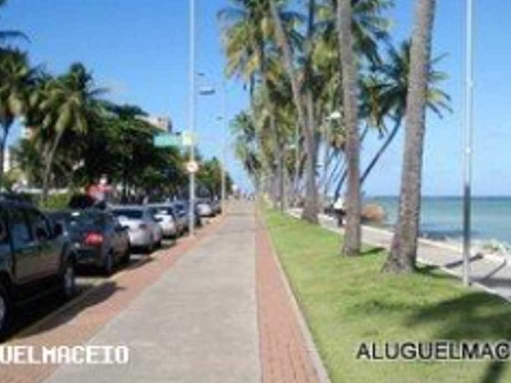 Apartamento para Temporada, Maceió / AL, bairro Ponta verde, 1 suíte, 1 banheiro, 1 garagem, mobiliado