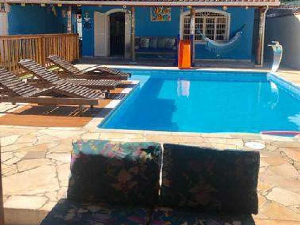 House with pool and hydromassage in São Sebastião Boicucanga to Rent weekends and season
