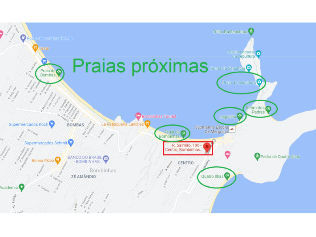 1-5 Casa com 01 dormitório (térreo), entre as praias de bombinhas e 4 ilhas