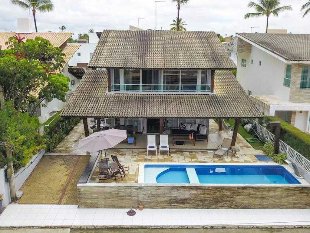 Casa de Luxo Ipojuca 6 quartos com Suítes em Muro Alto