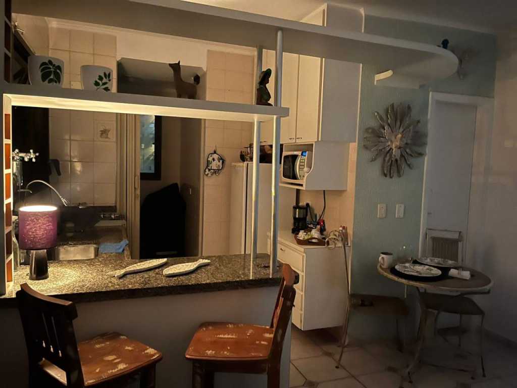 Lindo apartamento próximo a praia bem decorado e com móveis novos vista parcial do mar