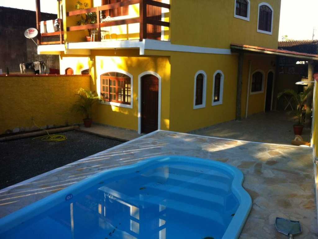 Casa Amarela com piscina