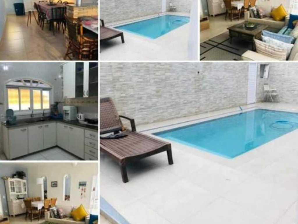 Casa na praia com piscina! (Réveillon somente pacote de 07 diárias)