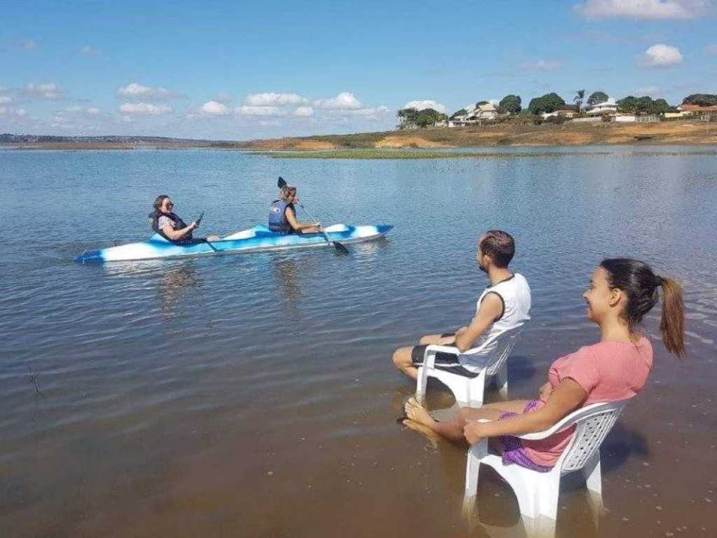 CASA LAGO NO LOTE CAIAQUE JET SKI CAVALO JACUZZI