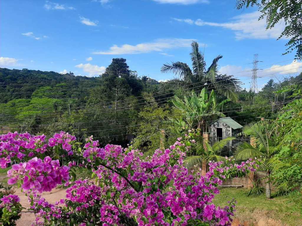 Kitnet mobiliado e equipado com muita natureza, ventilação  e bela paisagem.