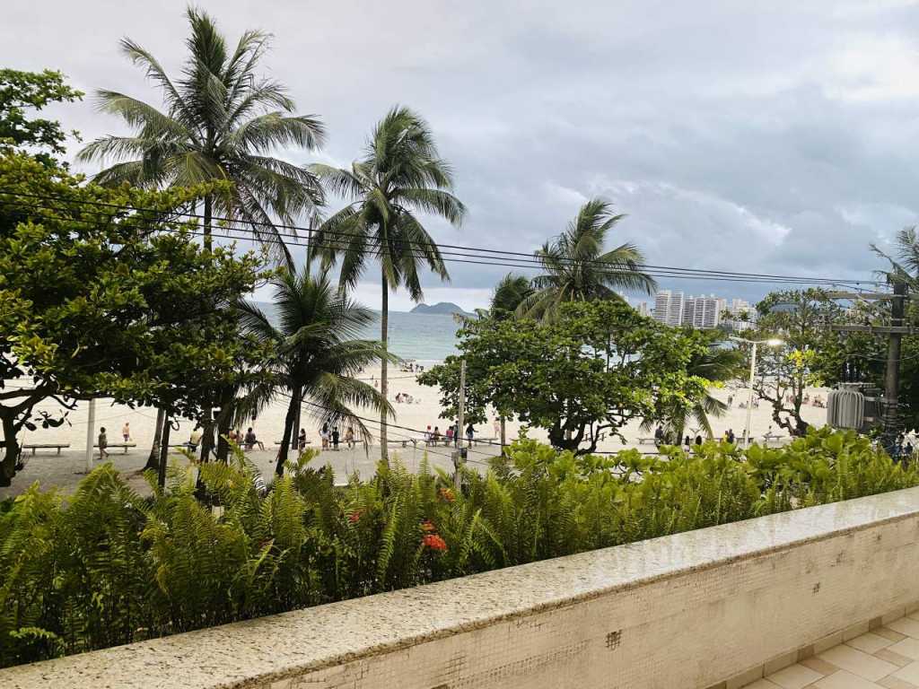 Terraço do Guarujá - Lindo apt de frente parado mar.