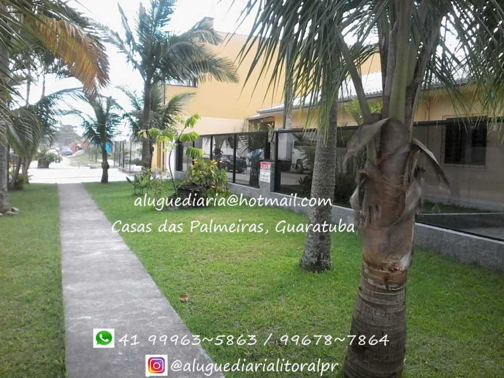 CASAS DAS PALMEIRAS ~ 100 METROS DA PRAIA ~ GUARATUBA / PR