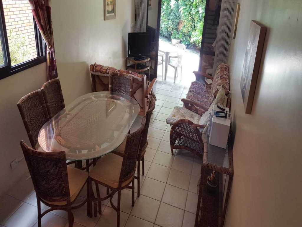 Beautiful Triplex in gated community on the seashore, with view and sea exit on the beach of Canasvieiras.