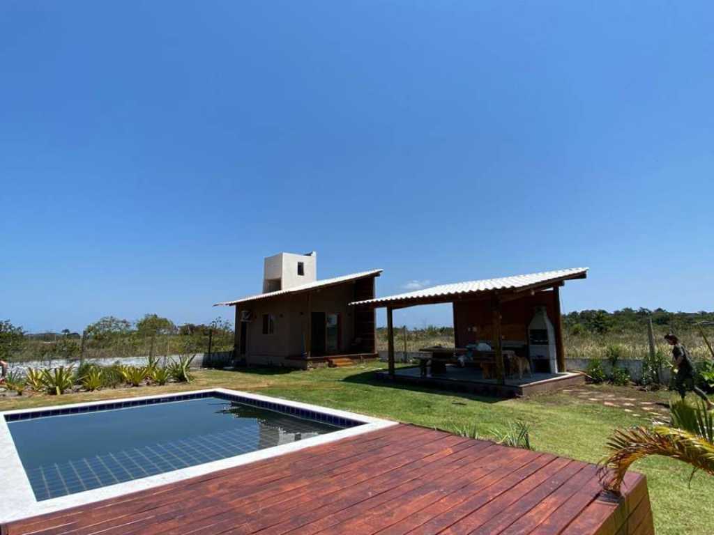 LINDA CASA COM PISCINA E JARDIM - JORGE LEITE (TAIPU DE FORA)