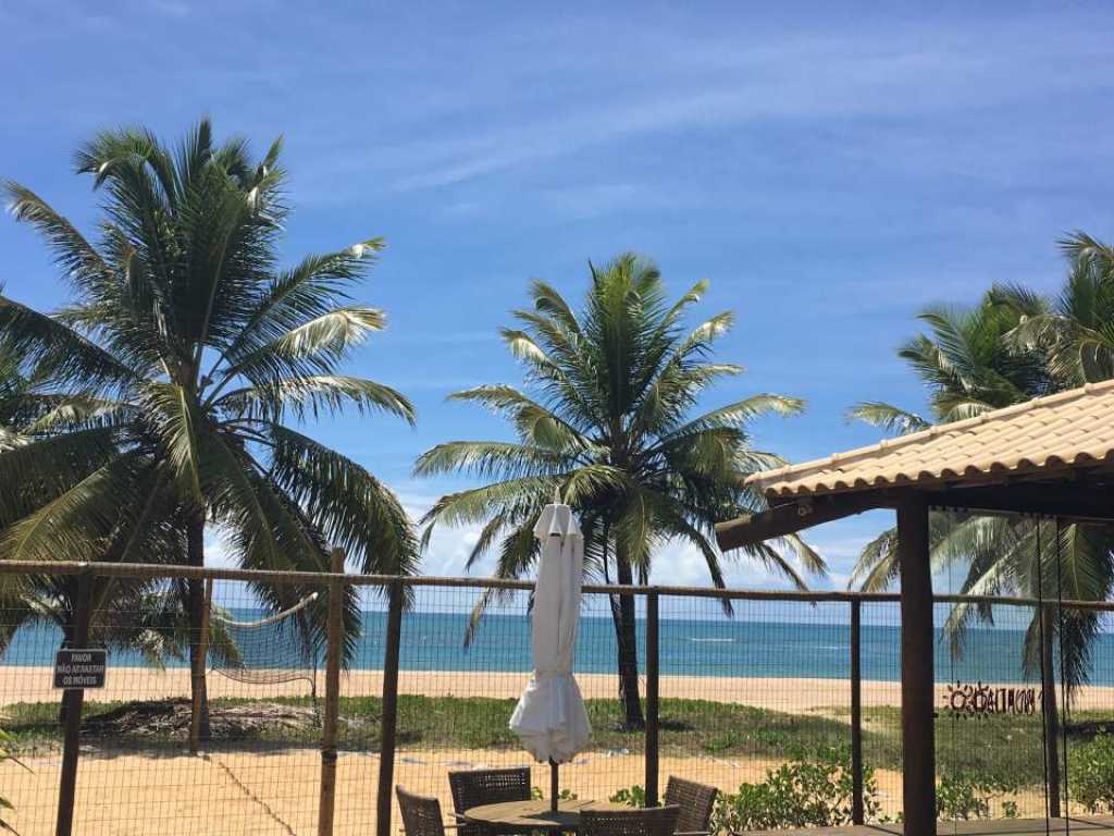 Casa com vista mar  e pé na areia praia selo azul