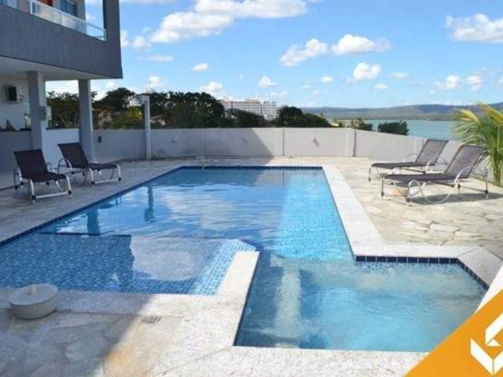 MARAVILHOSO SOBRADO C/8 SUÍTES E PISCINA QUENTE (HÍBRIDA) C/ HIDROMASSAGEM EM CALDAS NOVAS-GO.