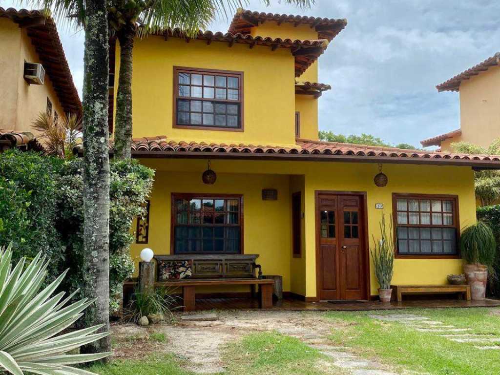 Casa Top Búzios 4 q. (3 suítes- ar cond)Wi-Fi, Churrasq, 50 mts Praia