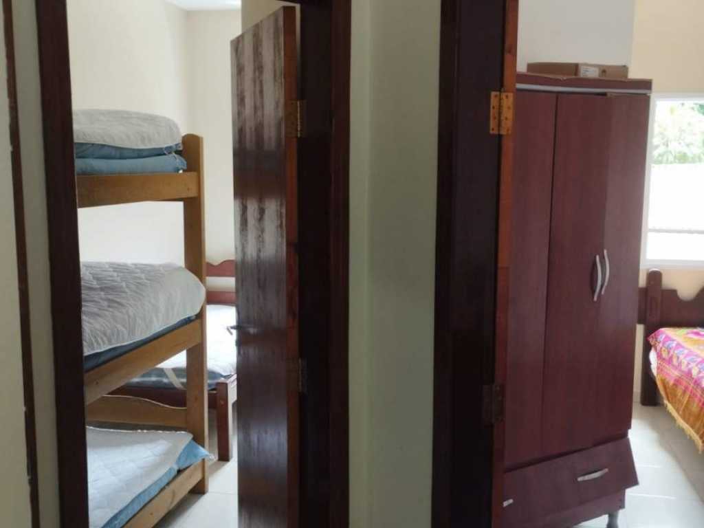 Apartamento no Massaguaçu, 2 quartos, próximo à praia (Temporada)