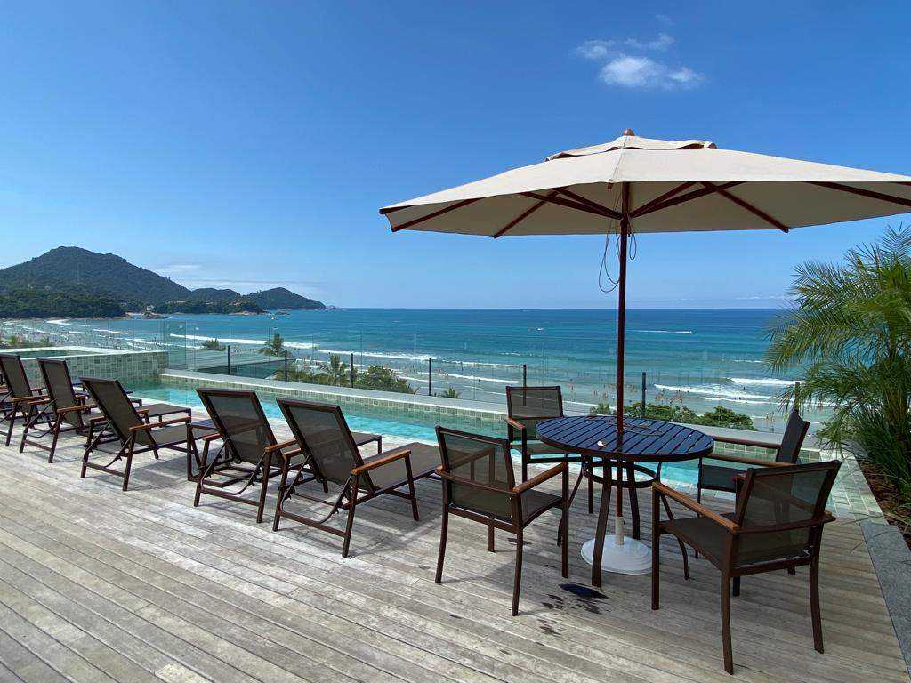 Apartamento frente mar na Praia Grande em Ubatuba