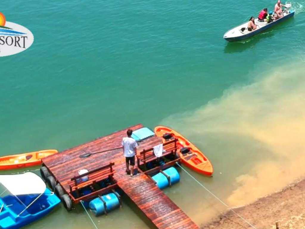 CHACARA PÉ NA ÁGUA, RAMPA JET, COSTELA NO BAFO, PISCINA, MARAVILHOSA WIFI 200mb