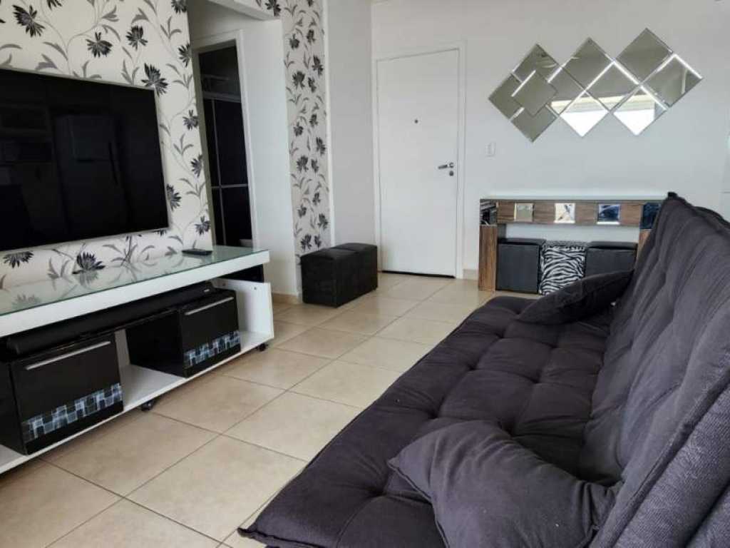 Lindo Apartamento pé na areia com sacada gourmet em Praia grande