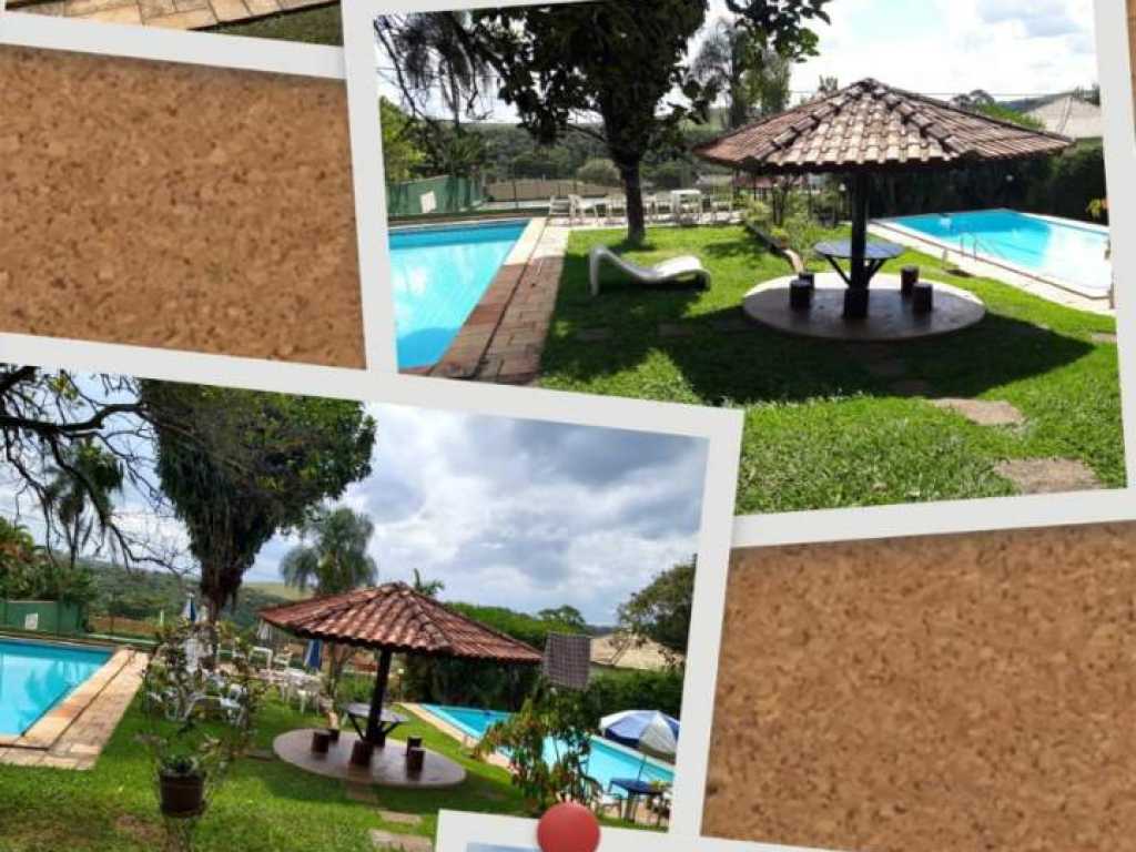 Casa de campo com 2 piscinas e quadra de tênis/volei . Cond. Chácara Bela Vista,  Est. Sta Inês, km  18 - B. Vila Machado, Frente a represa.