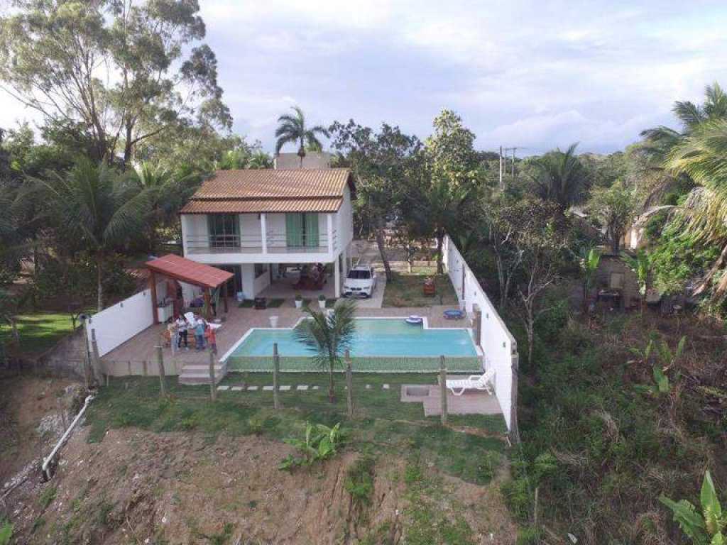 Sitio de frente pra falésia de luxo