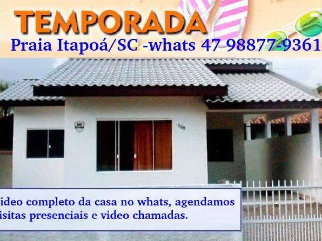 Ótima casa em Itapoá sc, prox ao centro e praia