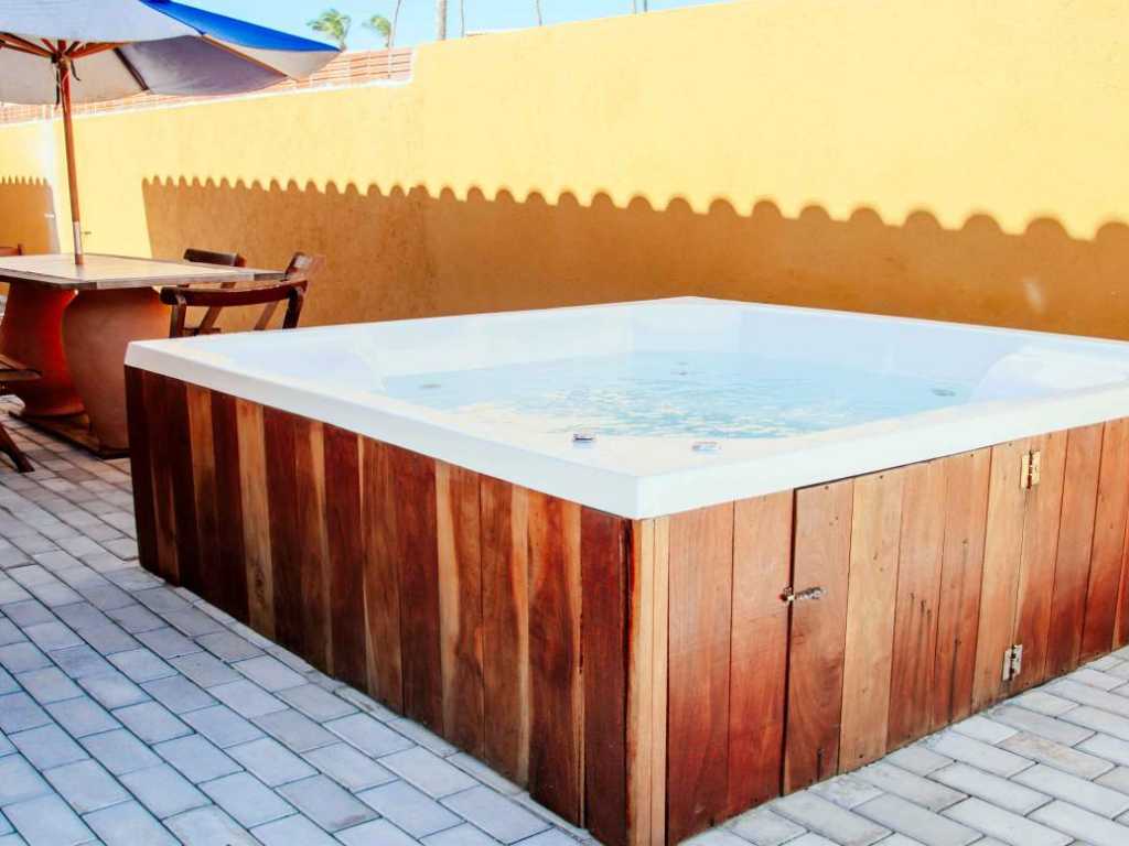 Casa de Praia com Jacuzzi, 5min a pé da praia