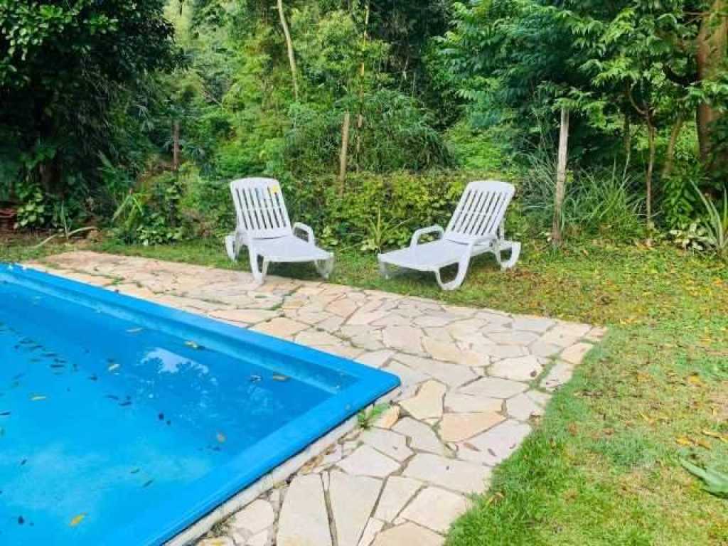 Lindo Sobrado Flamboyant com Piscina - Refúgio na Mata Atlântica Boiçucanga