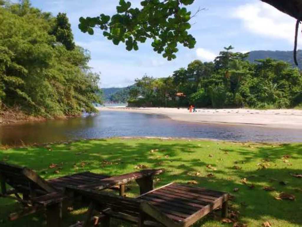 Casa em frente a praia