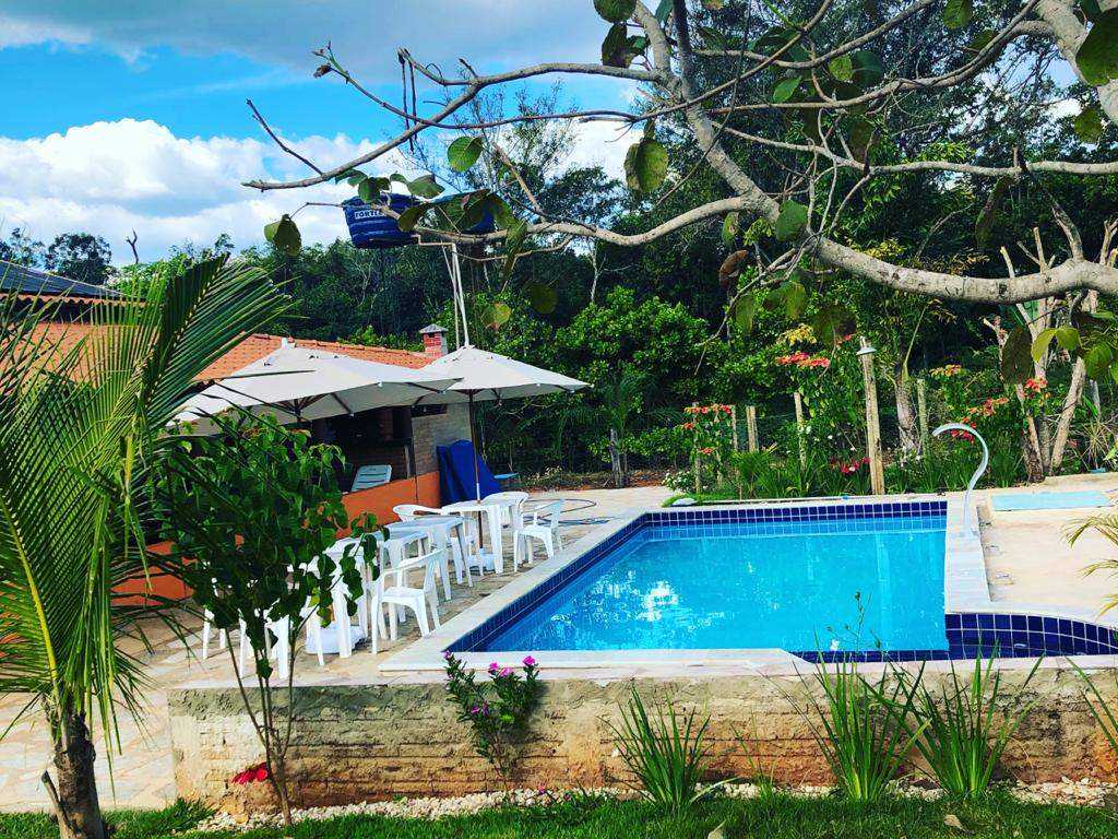 Linda Chácara em Pirenópolis com piscina aquecida