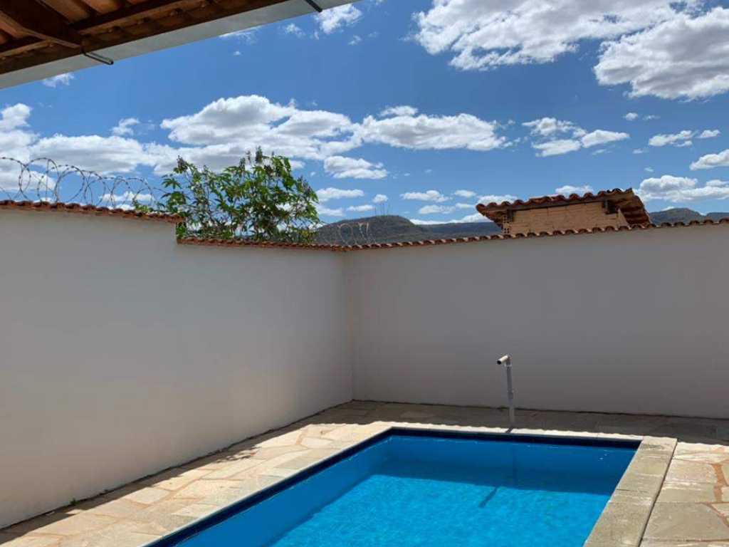 Linda Casa com piscina excelente para ter o seu lazer