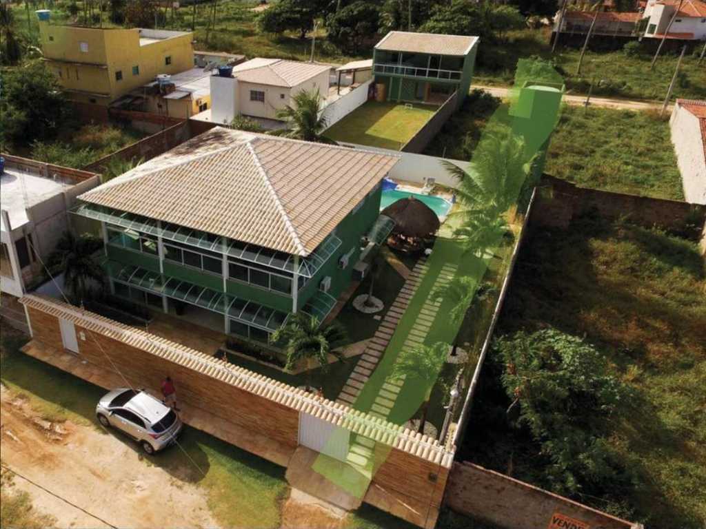 Casa Veraneio - Alto Luxo com piscina, 5 Qts, sendo 2 suítes, 4 vagas garagem, alugo temporada