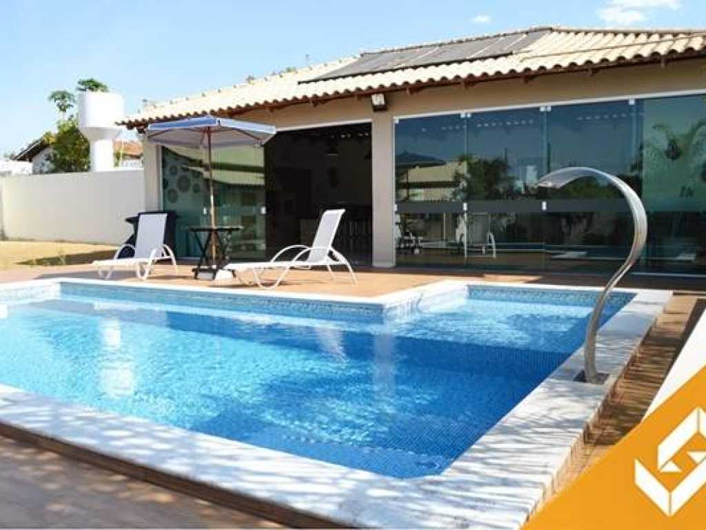 MARAVILHOSA CASA C/ 4 SUÍTES C/AR E TV EM TODOS OS QUARTOS, PISCINA E MESA DE SINUCA.