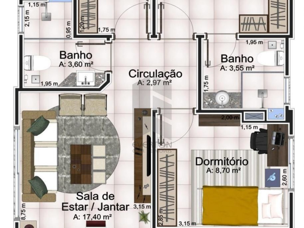 Apartamento 3 dormitórios à venda Nossa Senhora Medianeira Santa Maria/RS