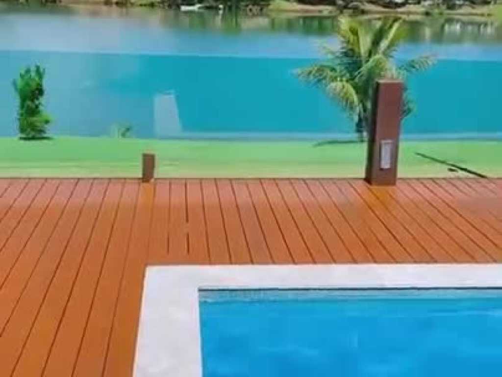 Casa Super em Luxo Escarpas do Lago com 4 suítes, piscina, hidromassagem spa churrasqueira
