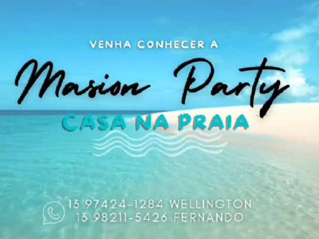 Masion Party, Guarujá, Praia Enseada, Piscina, hidromassagem, Sinuca