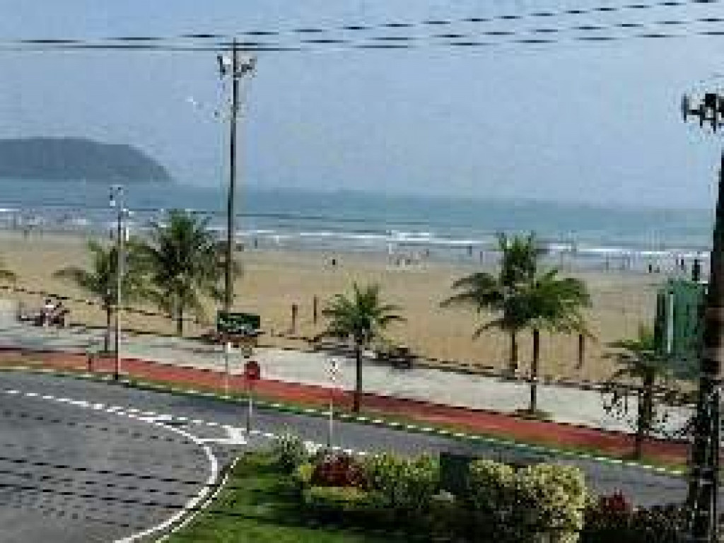 Praia Grande frente ao mar centro boqueirao