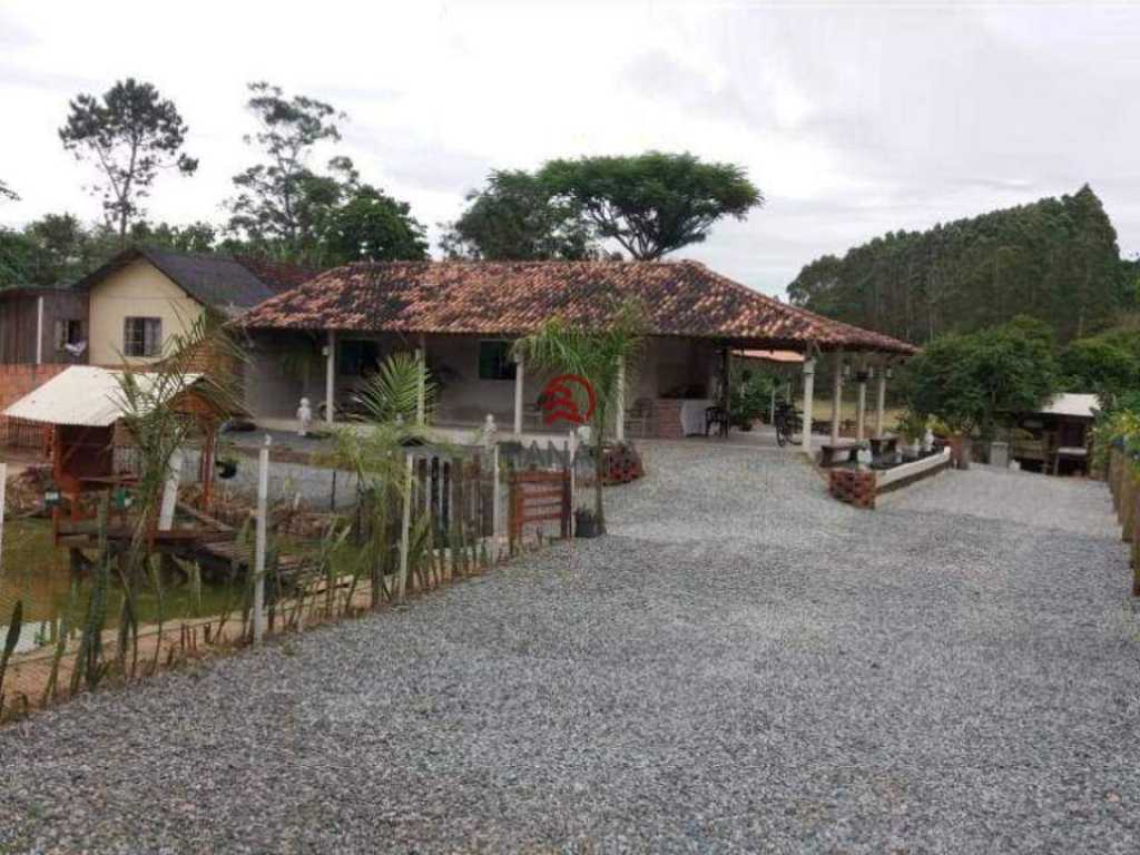 Chácara com 2 dormitórios para alugar, 1300 m² por R$ 350,00/dia - Itajuba - Barra Velha/SC
