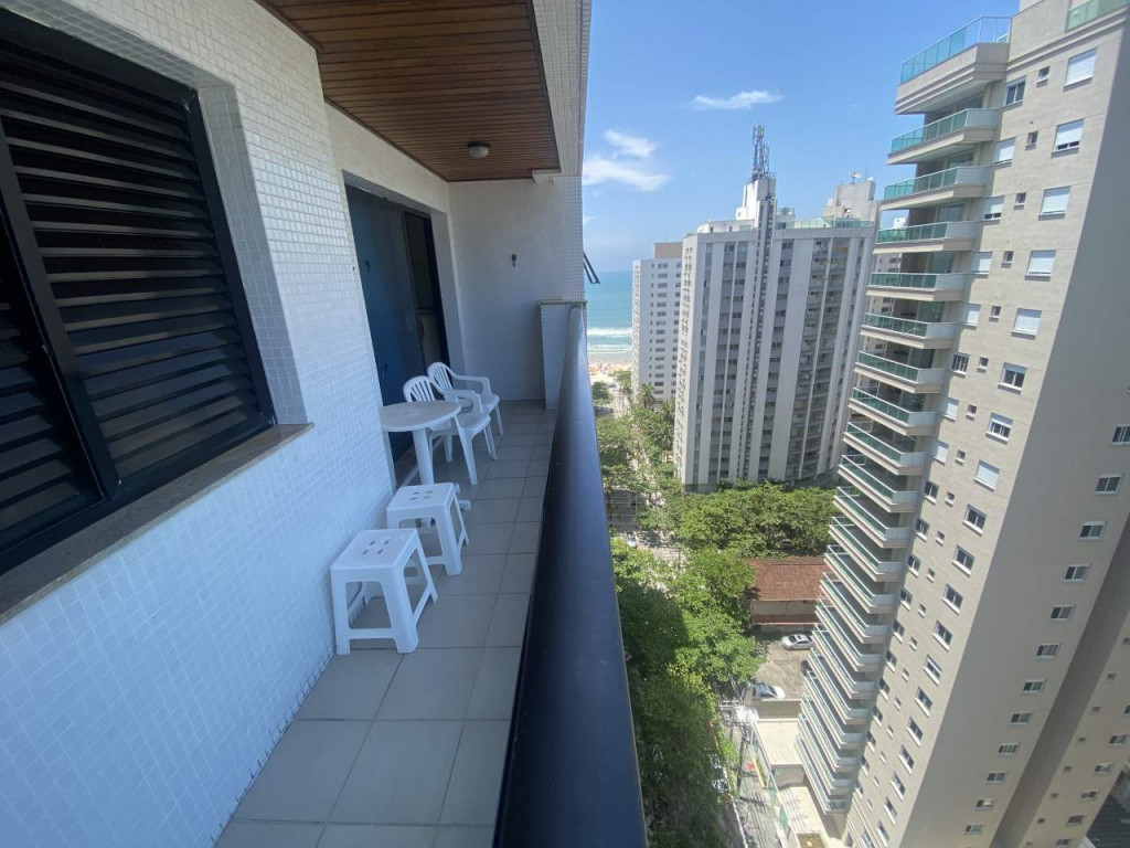 Maravilhoso apartamento em Flat com vista para a praia de pitangueiras - Guaruja