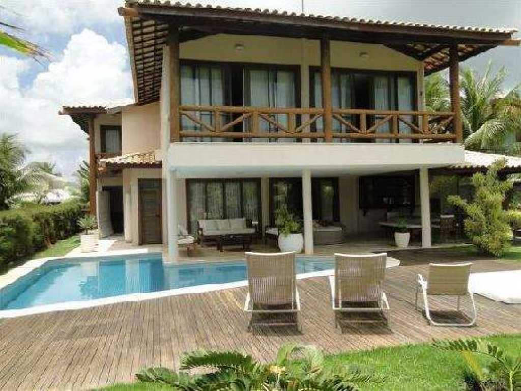 Casa Frente Mar com 5 suites no Condomínio Paraíso do Mar - Aluguel de Temporada