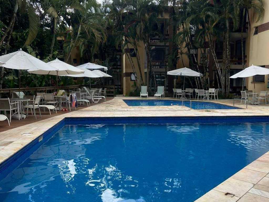 Apto Riviera São Lourenço com piscinas aquecidas,sacada gourmet,lazer