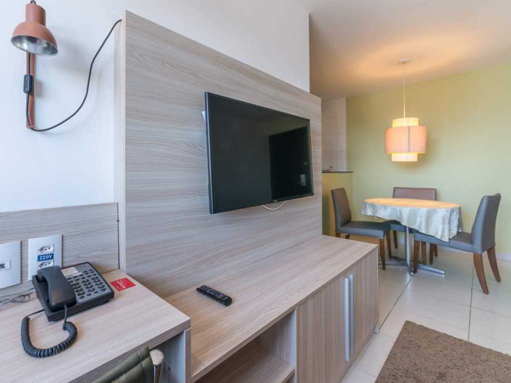 NOB2104 Excelente Flat em Boa Viagem com dois quartos, no Beach Class Convention By HÔM. Ideal para famílias e executivos