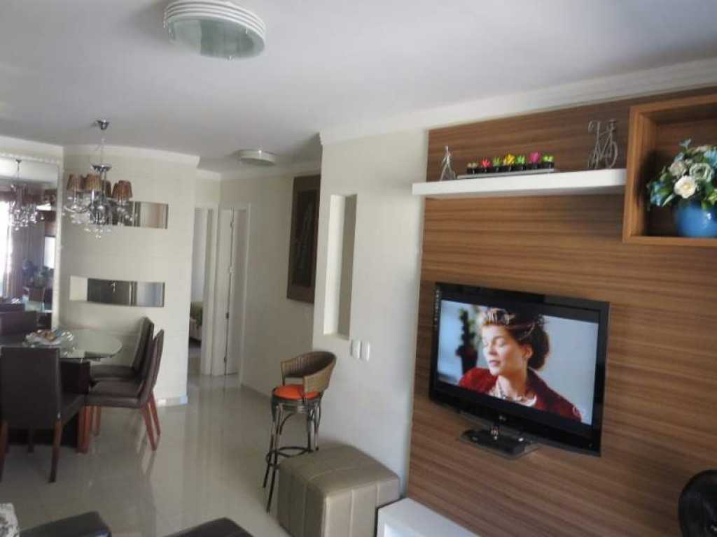 APARTMENT WITH A SEA VIEW IN BOMBINHAS (BOMBAS BEACH) -cod 78 - 3 BEDROOMS FOR 7 PEOPLE LESS THAN 100 METERS FROM THE BEACH