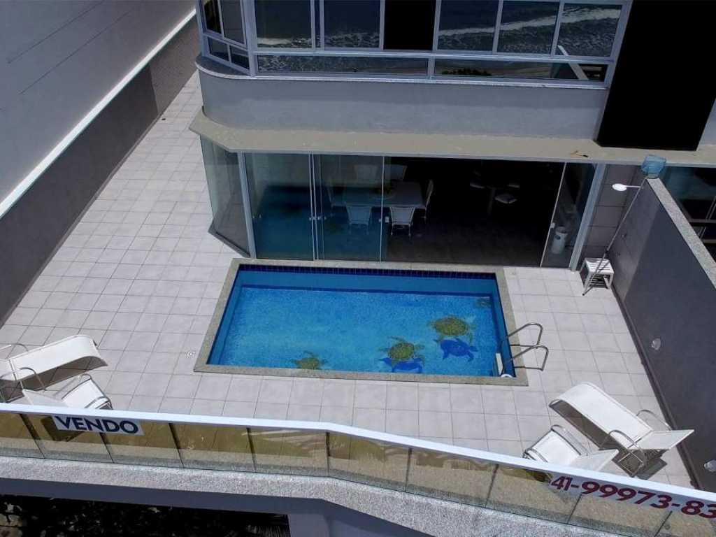 Holiday rentals Balneário Camboriú. Sunny terrace in Barra Sul