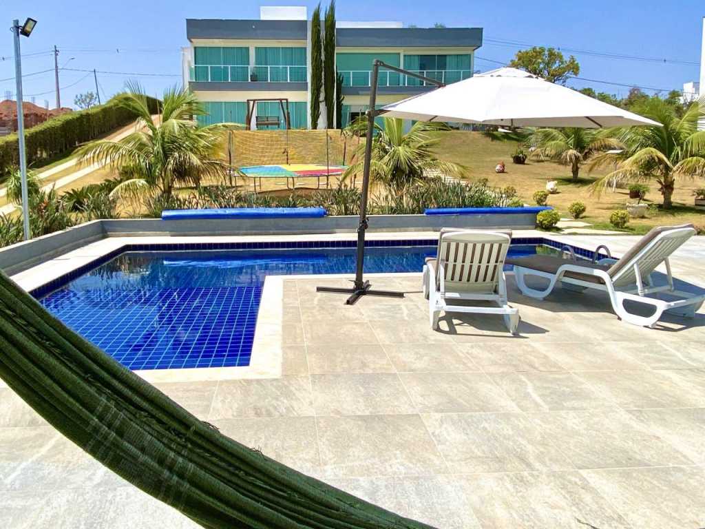 Super luxury marina house in the Brisas do Lago condominium! CONTACT ONLY VIA WHATSAPP 016 98121-0052 DIRECTLY WITH ESTELA.
