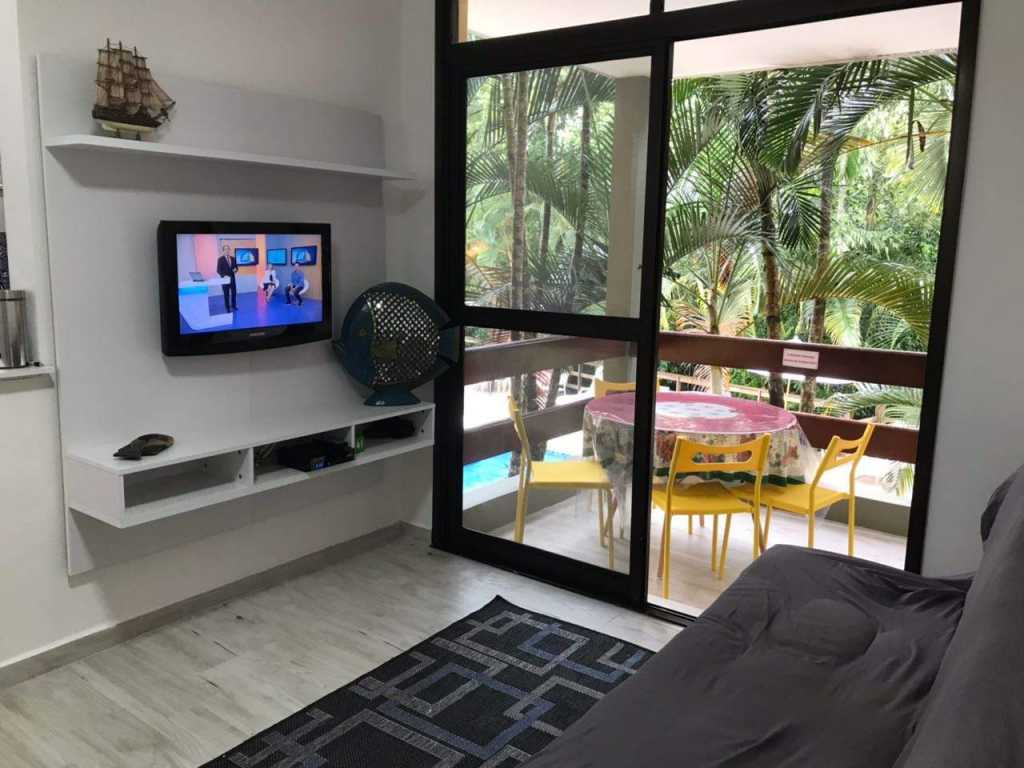 Apto Riviera de São Lourenço con ocio total, balcón gourmet y smart TV