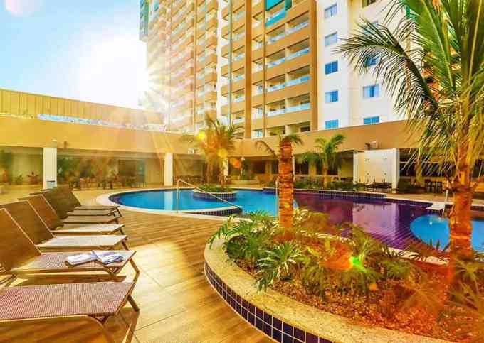 Quarto no Enjoy Olimpia Park Resort