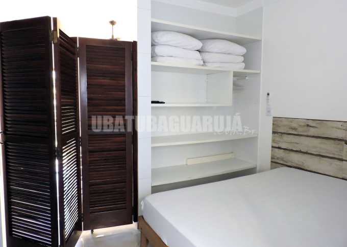 Apartamento 03-B de 1 dormitório para 5 pessoas a duas quadras da Praia Grande - Ubatuba