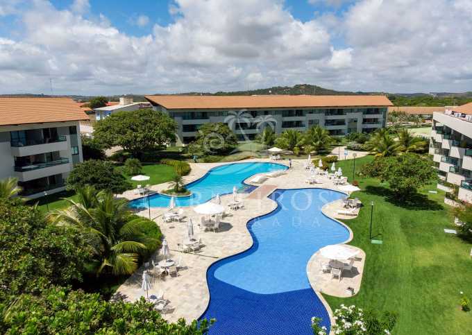 Apartamento - 1 Quarto Carneiros Beach Resort Vista para piscina