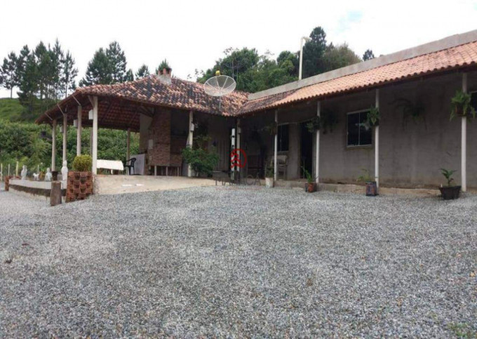 Chácara com 2 dormitórios para alugar, 1300 m² por R$ 350,00/dia - Itajuba - Barra Velha/SC