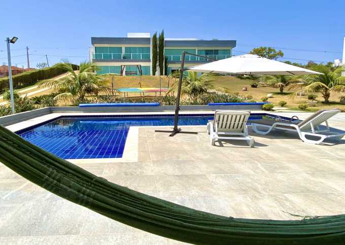 Super luxury marina house in the Brisas do Lago condominium! CONTACT ONLY VIA WHATSAPP 016 98121-0052 DIRECTLY WITH ESTELA.