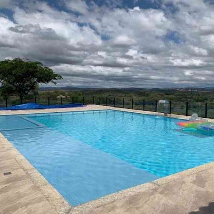 Casa de Campo Malibu com piscina e vista para Lagoa dos Mares